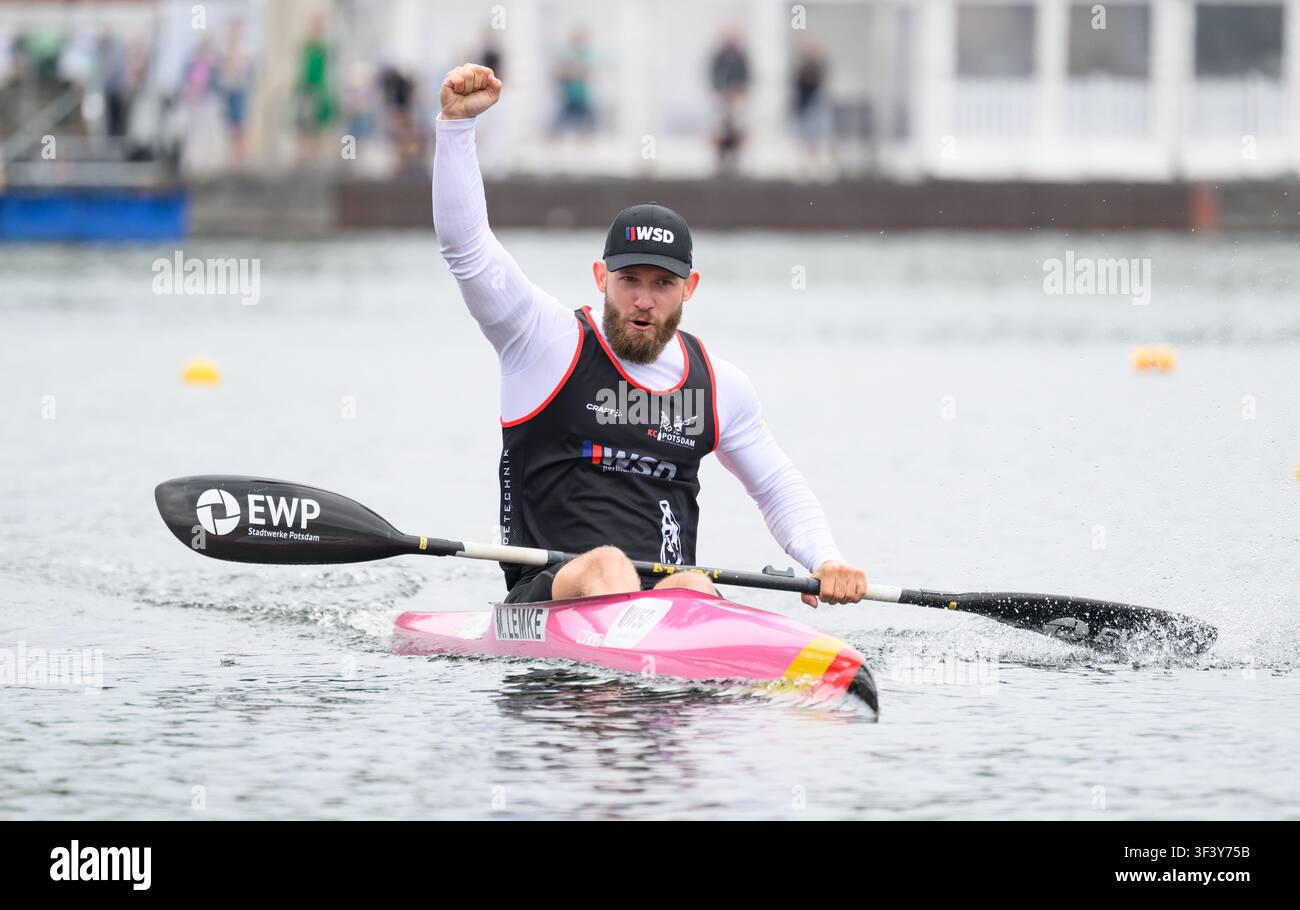 26 July 2026, Lower Saxony, Hanover: Canoeing: Men's Kayak Parallel ...