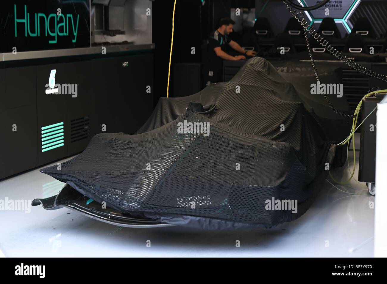 Hungaroring, Hungary. 26th July 2026. Racing Car Andrea Kimi Antonelli ...