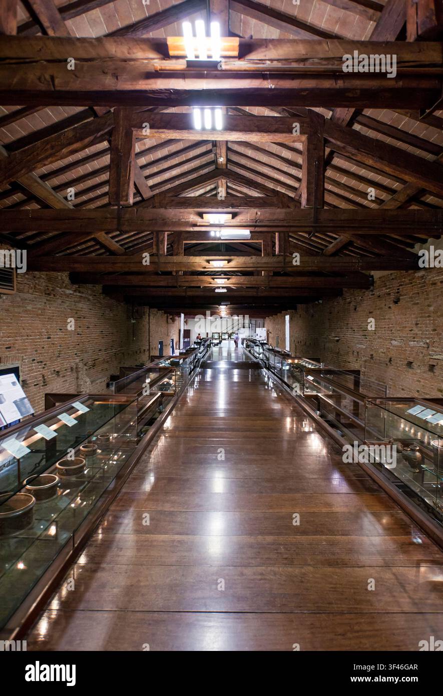 Italy, Mantova, the Museum Weights and Measures of Palazzo Te Stock Photo
