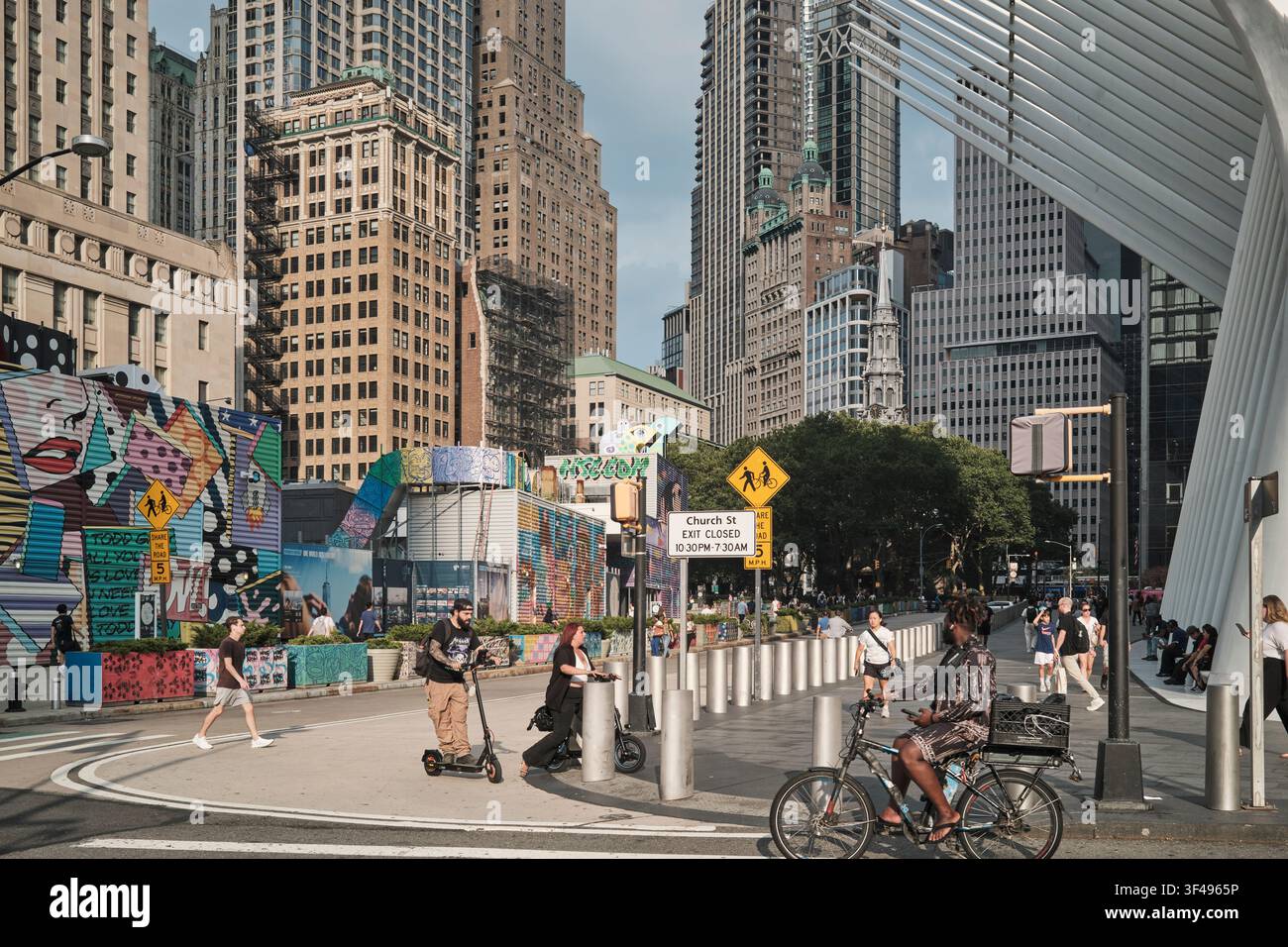 Ground Zero New York City USA 2004 Stock Photo - Alamy