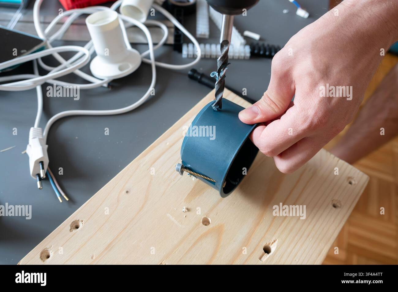 Circular hole drilling hi-res stock photography and images - Alamy