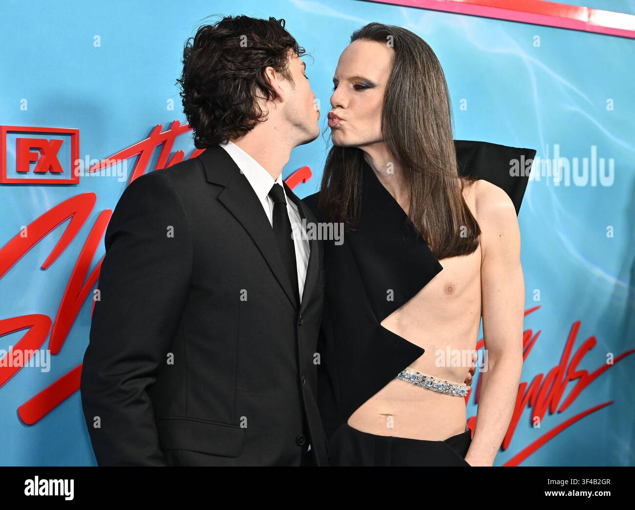 Homer Gere Left And Jordan Roth Attend The World Premiere Of FX s 
