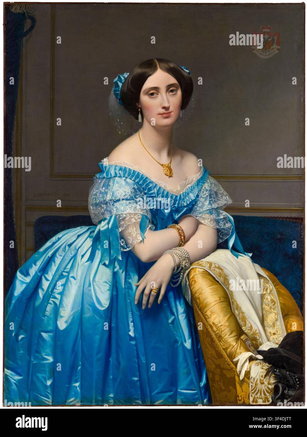 Jean auguste dominique ingres princesse de broglie hi-res stock photography and images