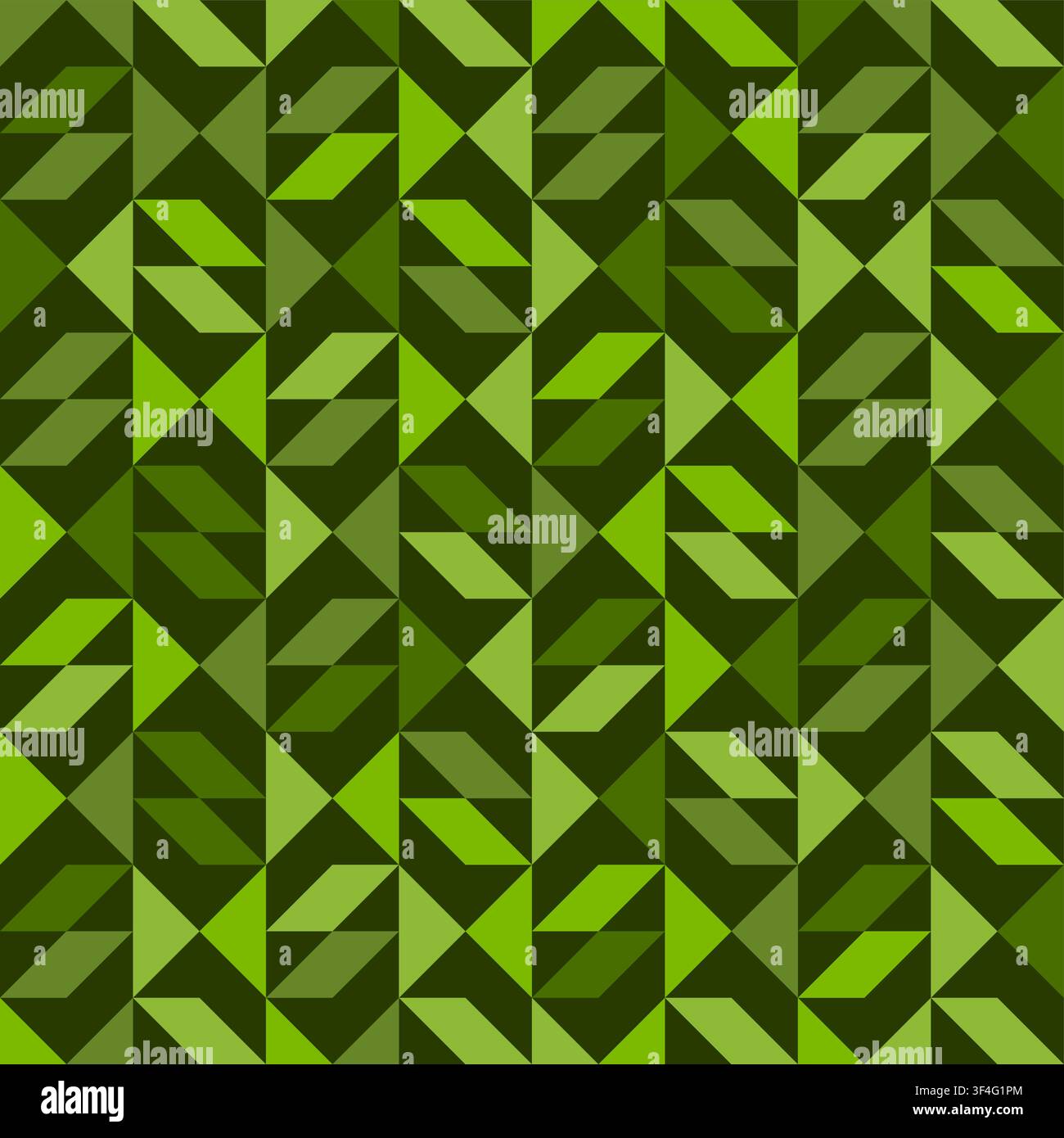 Bright bold vibrant abstract geometric quilt seamless vector pattern, color block technology, geometric colorful patchwork background. Stock Vector