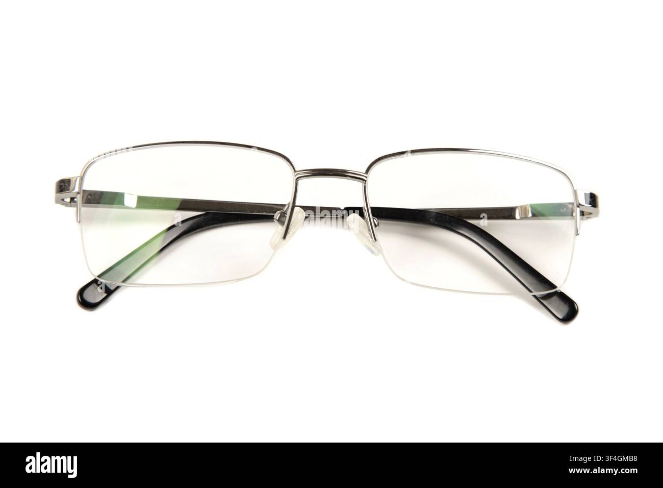 Glasses isolated on white background Stock Photo