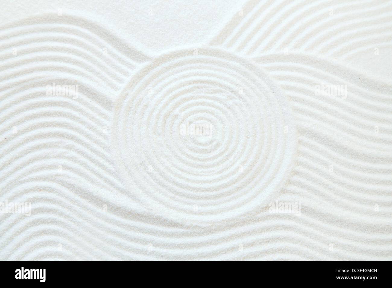 White sand pattern as background Stock Photo