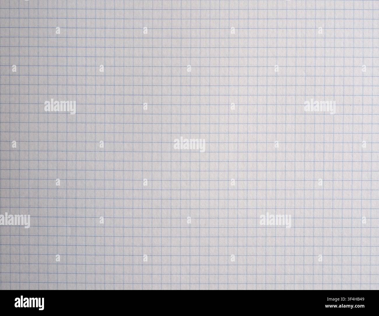 white graph paper texture useful as a background Stock Photo