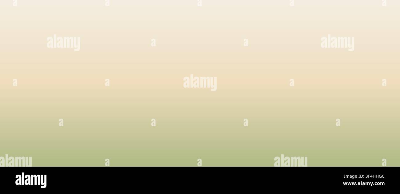 Soft Cream and Light Olive Gradient Abstract Background Stock Vector