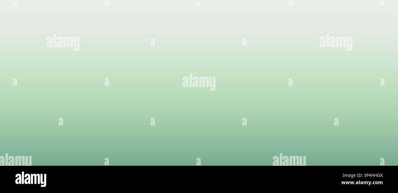 Soft Mint Green Gradient Background with Smooth Pastel Transition Stock Vector