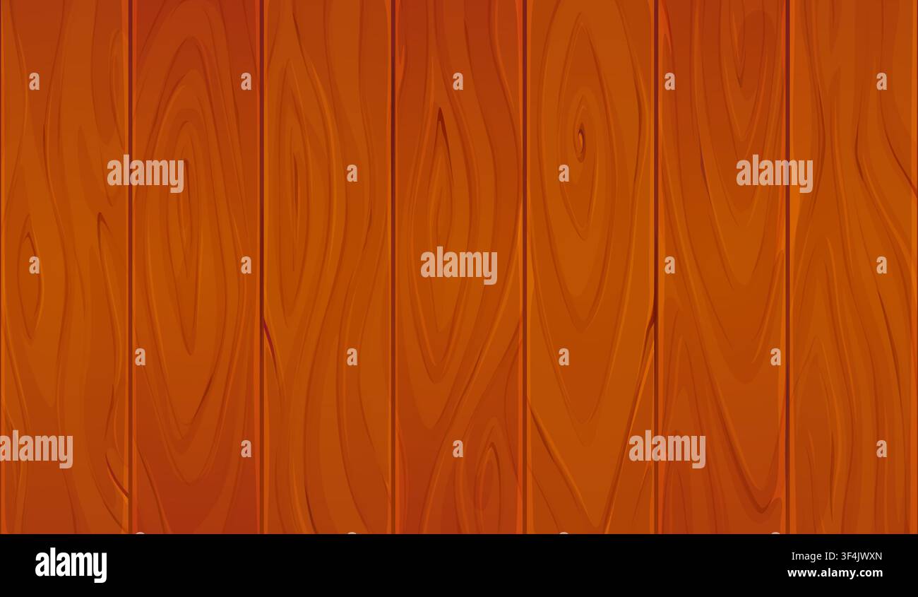 Cartoon wooden board texture background Stock Vector