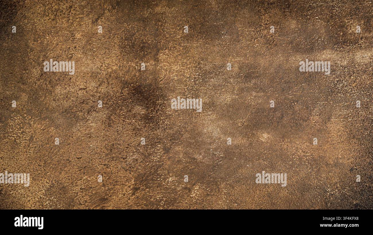 Abstract dark bronze texture background with rustic grunge metal surface." Stock Photo