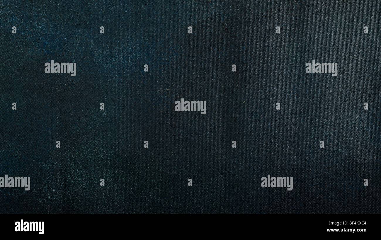 Abstract dark navy blue canvas texture background with subtle grainy gradient Stock Photo