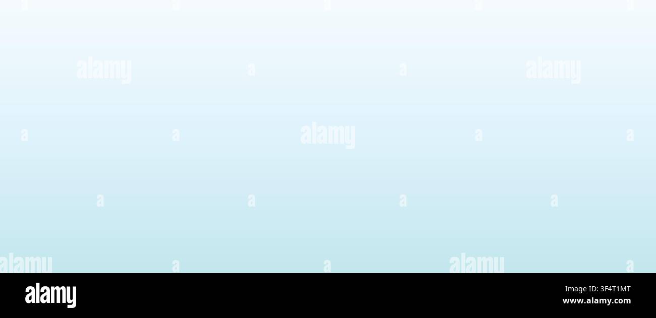 Soft Light Cyan Gradient Background with Smooth Pastel Transition Stock Vector