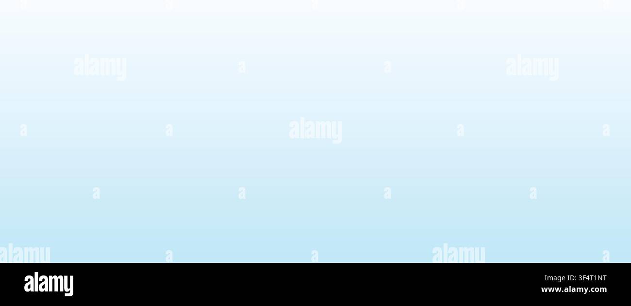 Soft Ice Blue Gradient Background with Smooth Pastel Transition Stock Vector