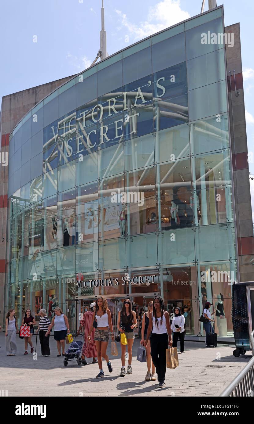 Victorias secret store, Birmingham Bullring, city centre, West Midlands woman’s retail Stock Photo