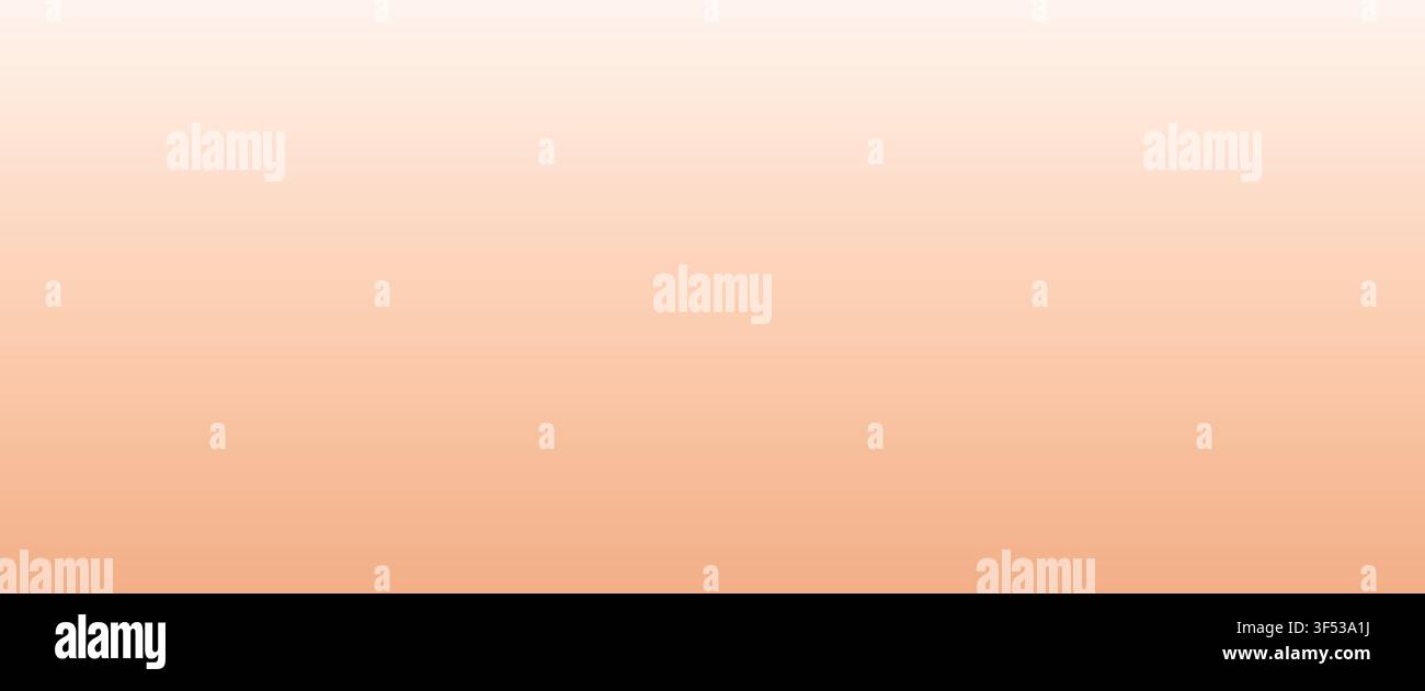 Soft Apricot Gradient Background with Smooth Pastel Transition Stock Vector