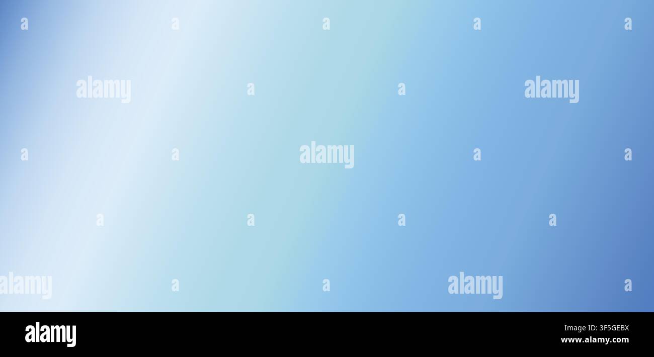 Diamond Ice Sky Blue Premium Smooth Gradient Background Stock Vector