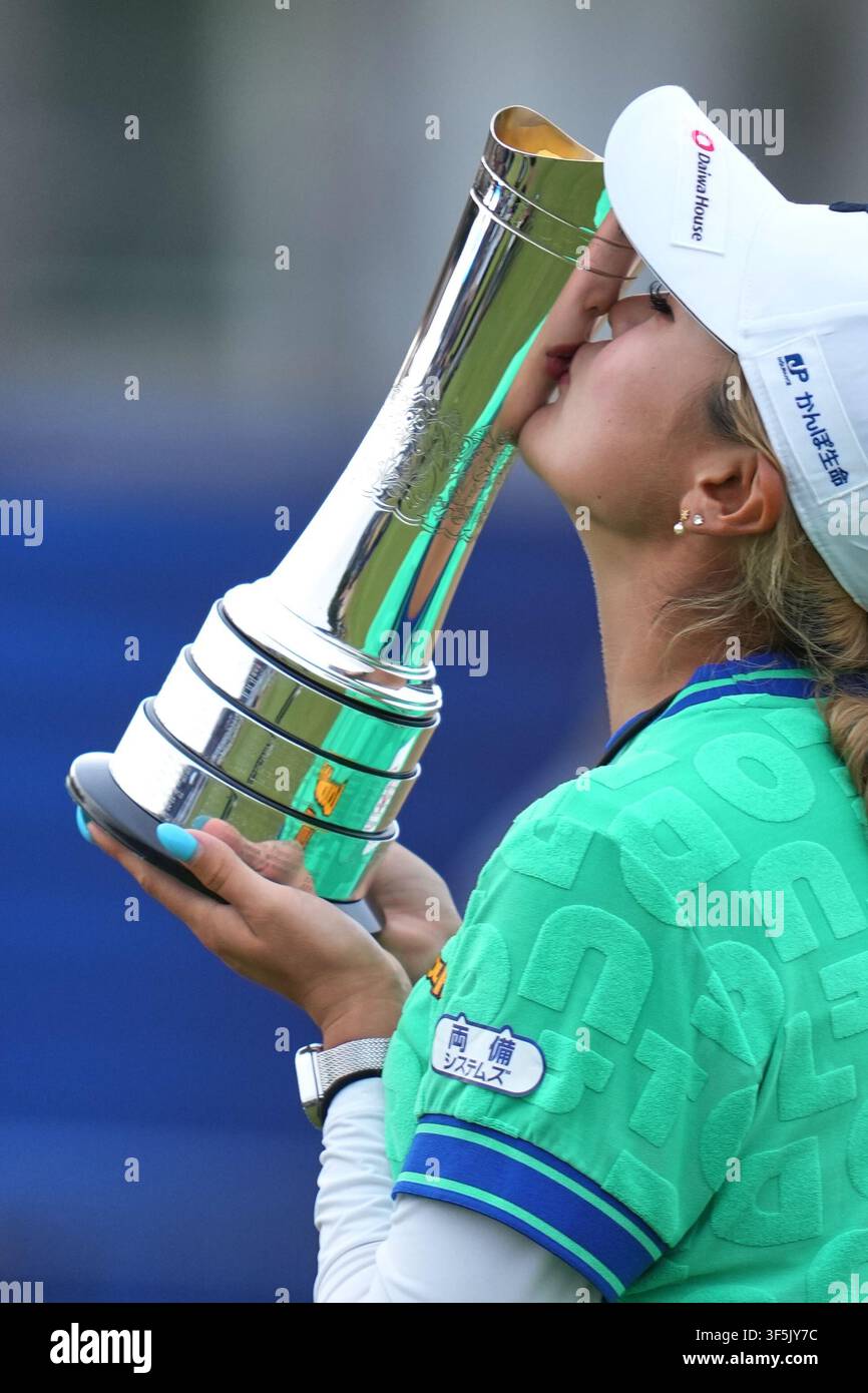 Shiho Kuwaki Of Japan Kisses The Trophy After Winning The Women s shiho-kuwaki-of-japan-kisses-the-trophy-after-winning-the-women-s