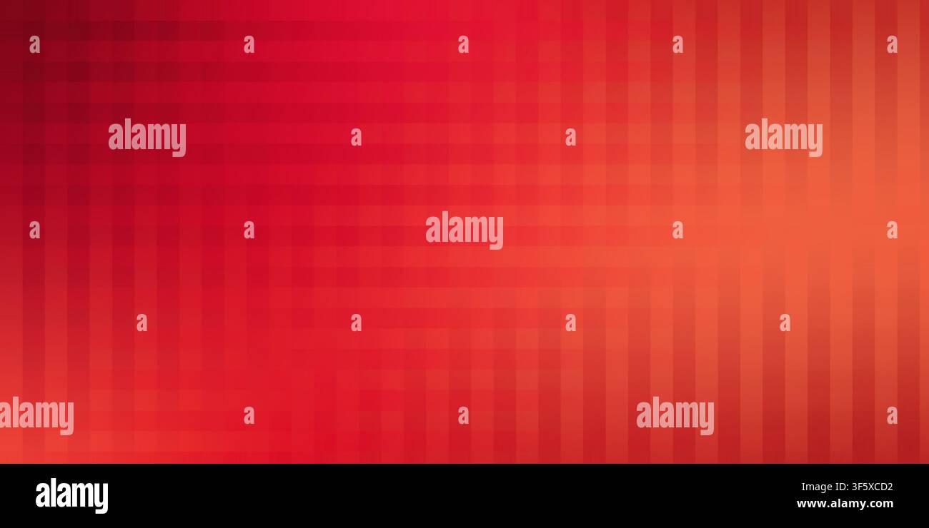 An abstract background featuring a deep red gradient overlaid with a subtle vertical line pattern and a soft pixelated texture. Stock Photo