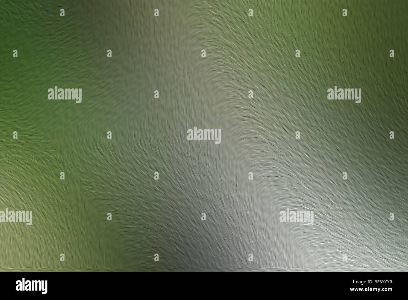 A digital art background featuring a textured, fur-like pattern with flowing gradients of green and grey, creating a sense of movement and depth. Stock Photo