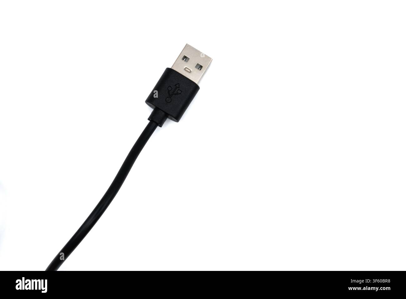 Modern tech accessory essential for connectivity and power supply in digital devices Stock Photo