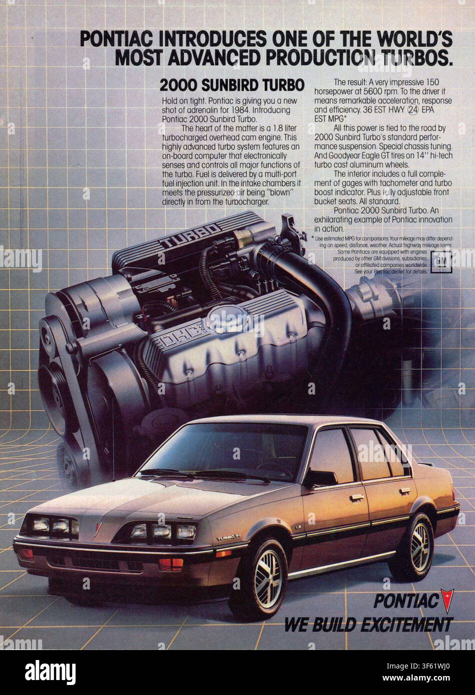 Pontiac sunbird hi-res stock photography and images - Alamy