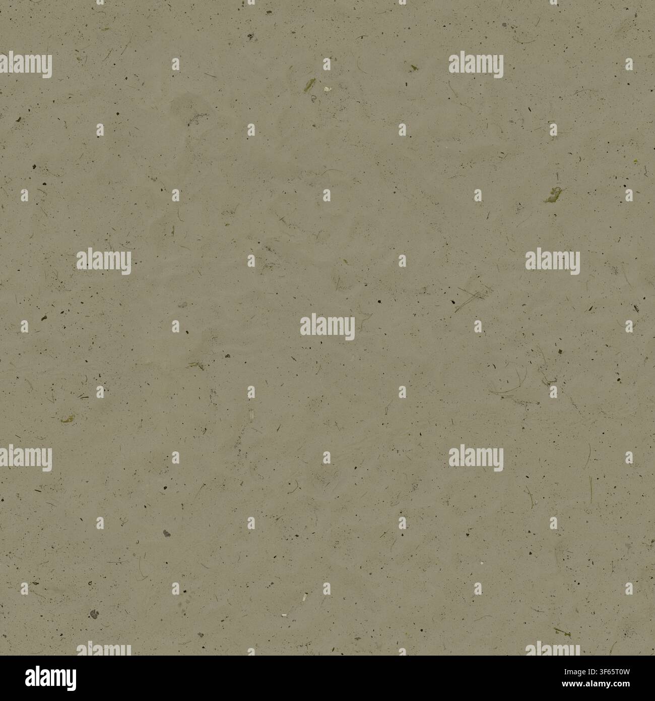 Full frame background showing a smooth olive green plaster surface with subtle speckles. Stock Photo