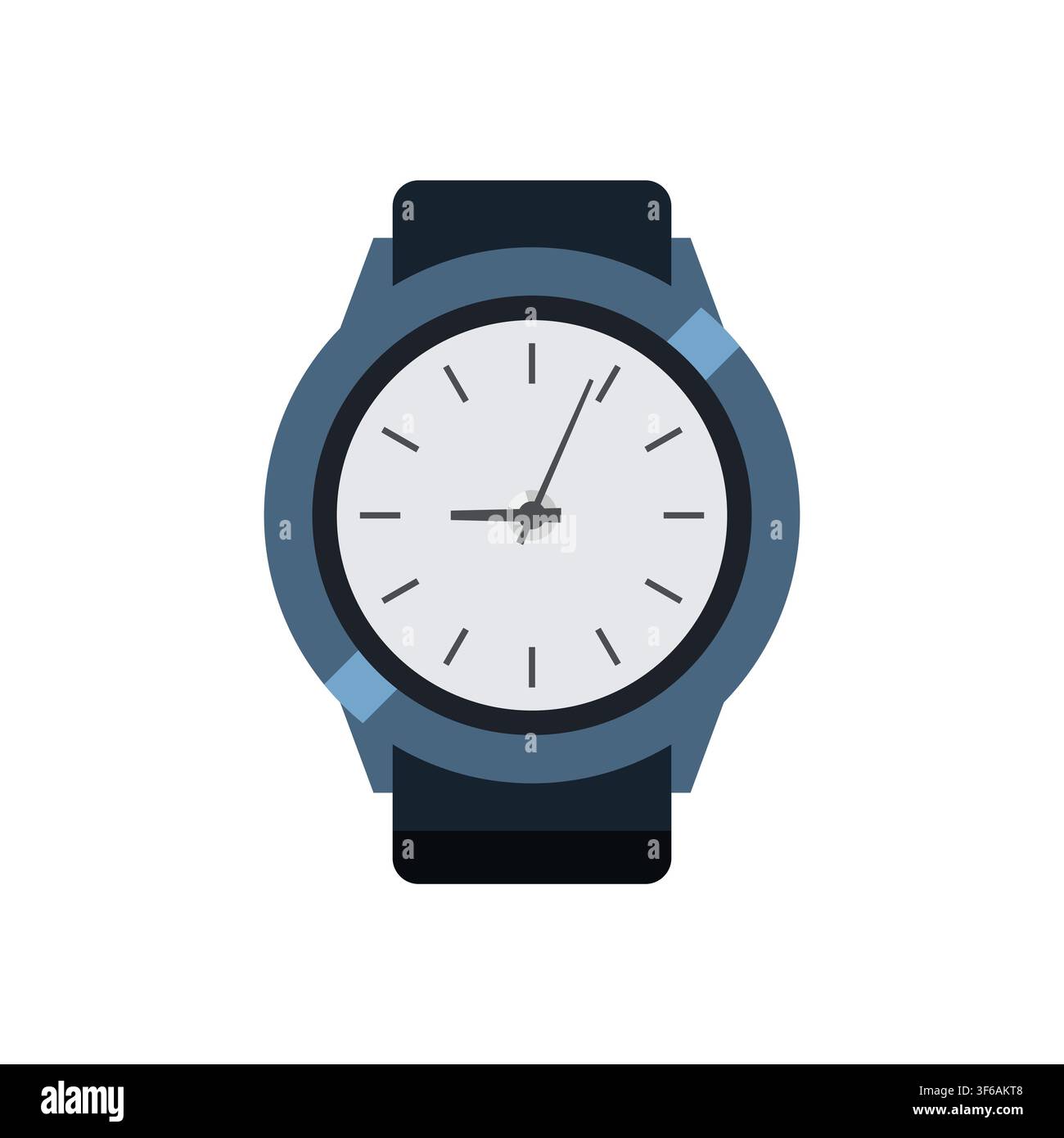 smart watch isolated on white background. Vector illustration Stock Vector