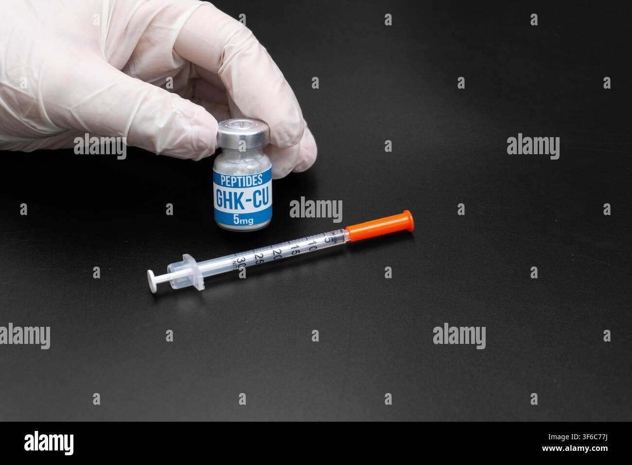 ghk cu syringe Tripeptide hi-res stock photography and images seal-made-in-usa A 50-year journey in Size:50ml