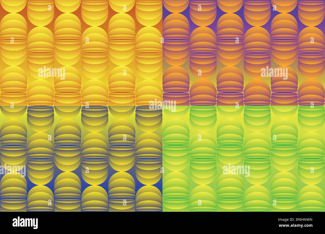 Abstract colorful background with gradient elements Stock Vector