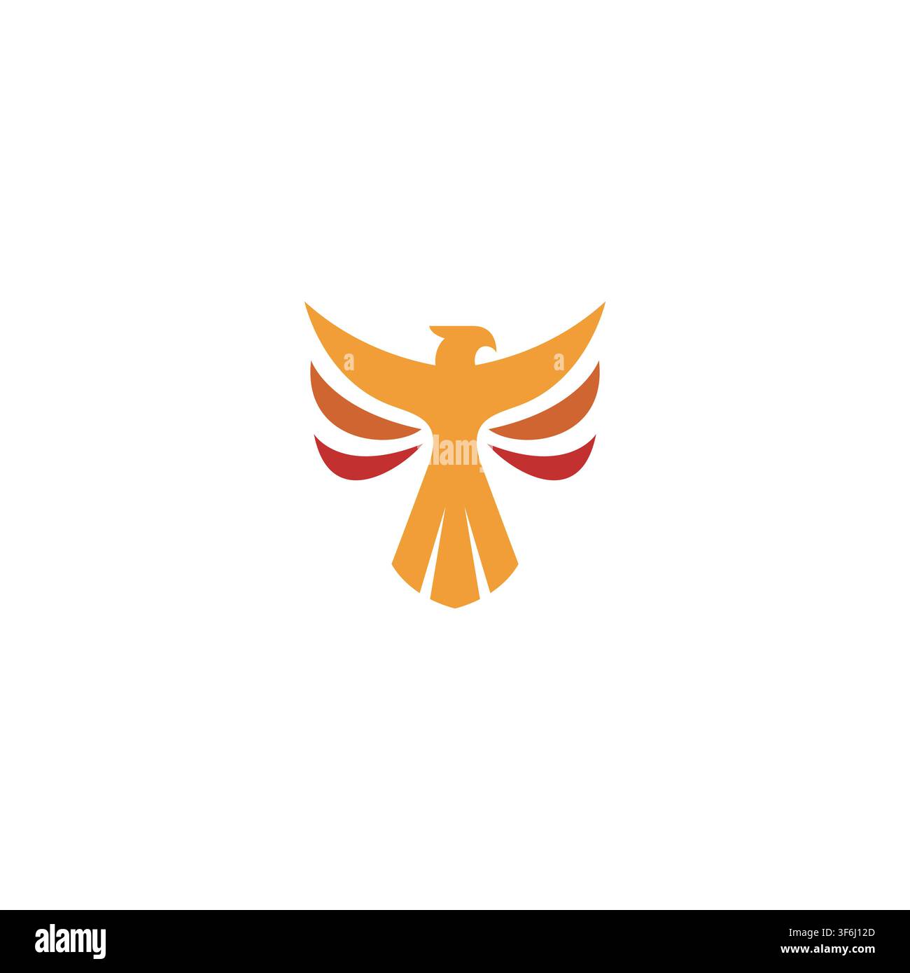 Eagle logo vector and icon design. fly eagle logo Stock Vector