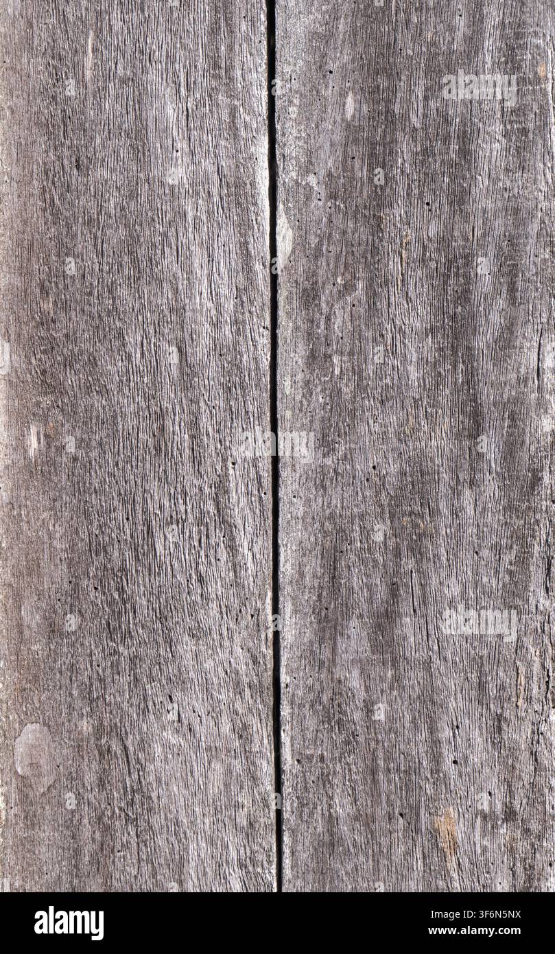 Weathered Wooden Plank Texture Background Stock Photo