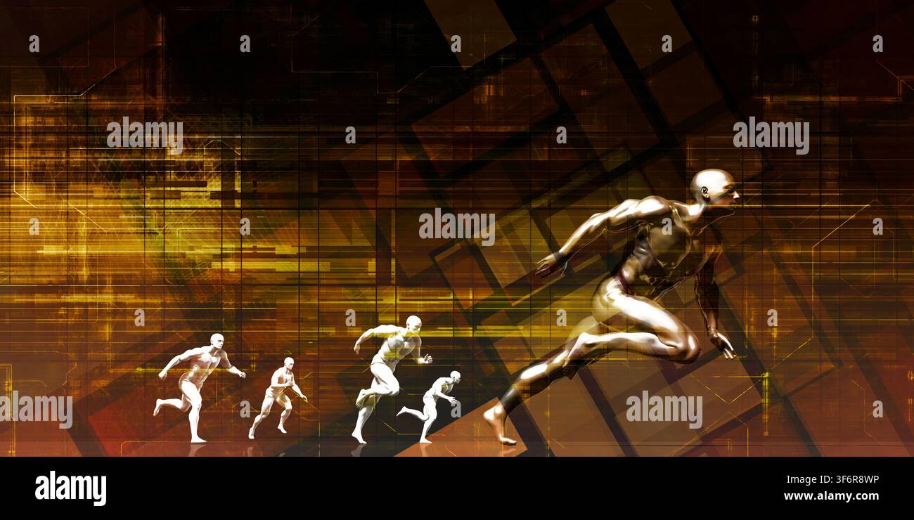 Digitalization Digital Technology Transformation Disruption Industry Concept Stock Photo