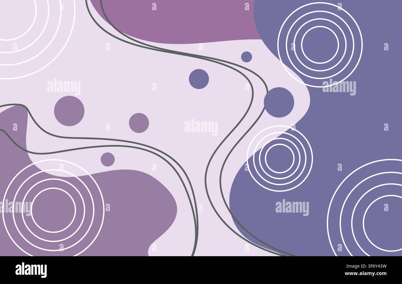 Vector Geometrical polygon abstract purple background Stock Vector