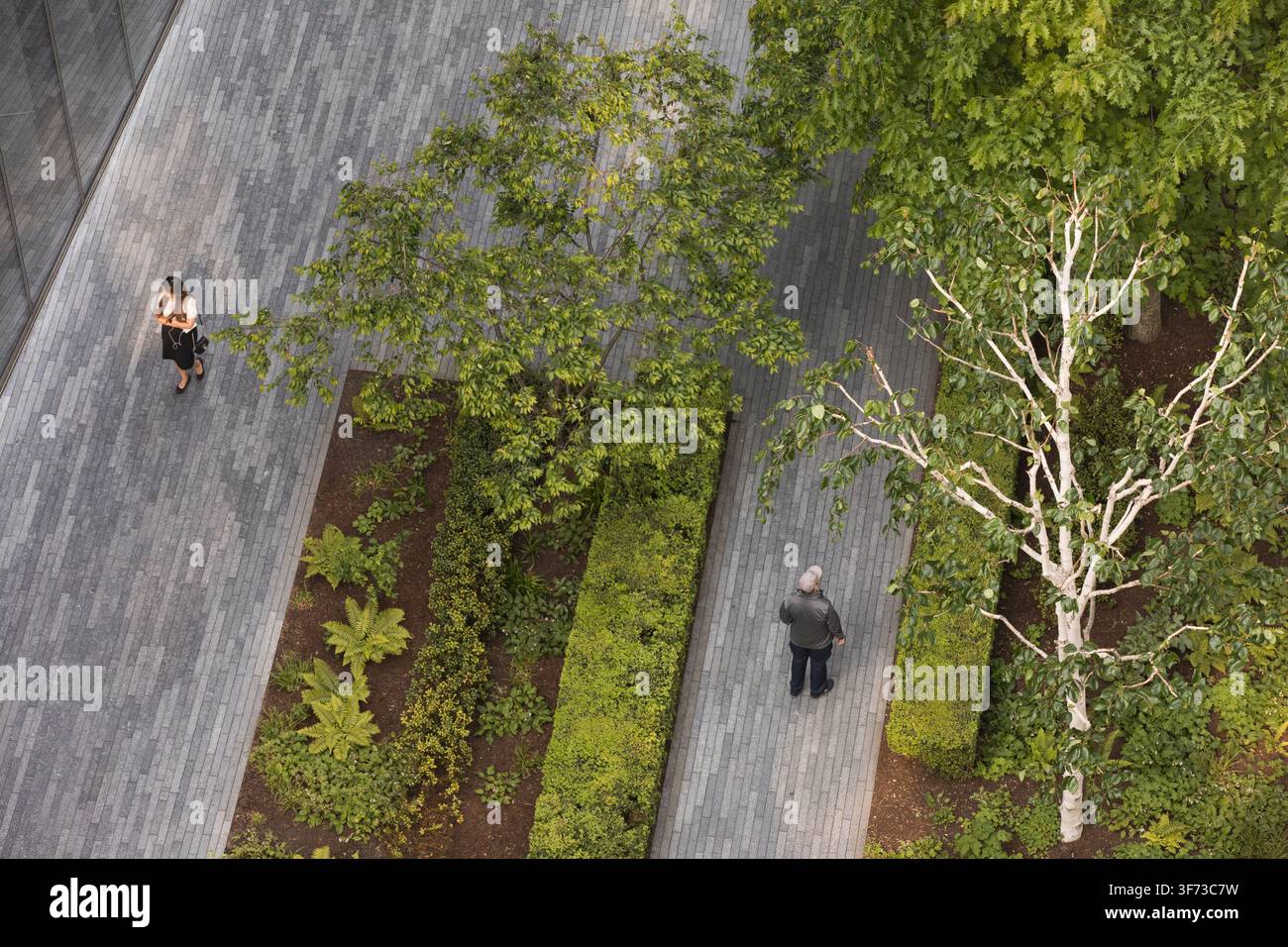 Pedestrians enjoy peaceful walk hi-res stock photography and images - Alamy