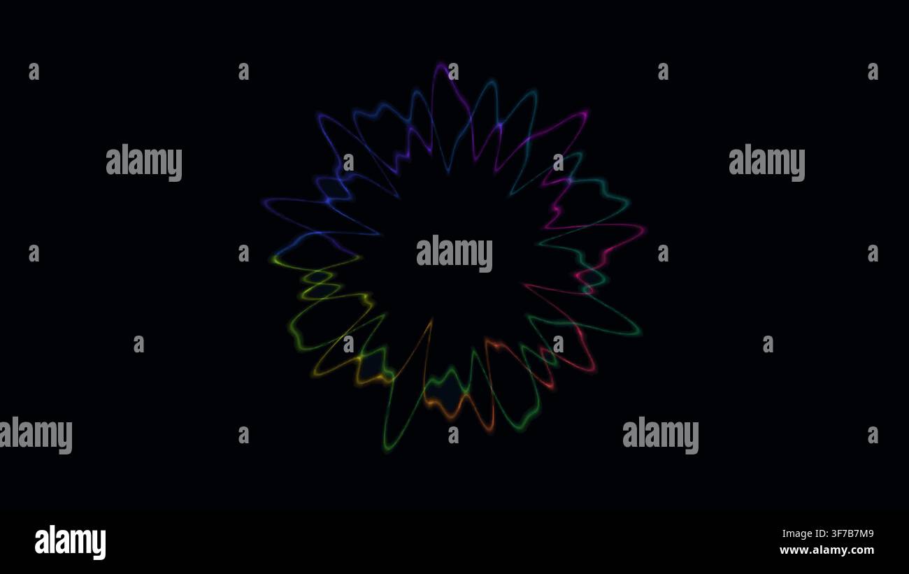Abstract data visualization animated colorful hi-res stock photography ...