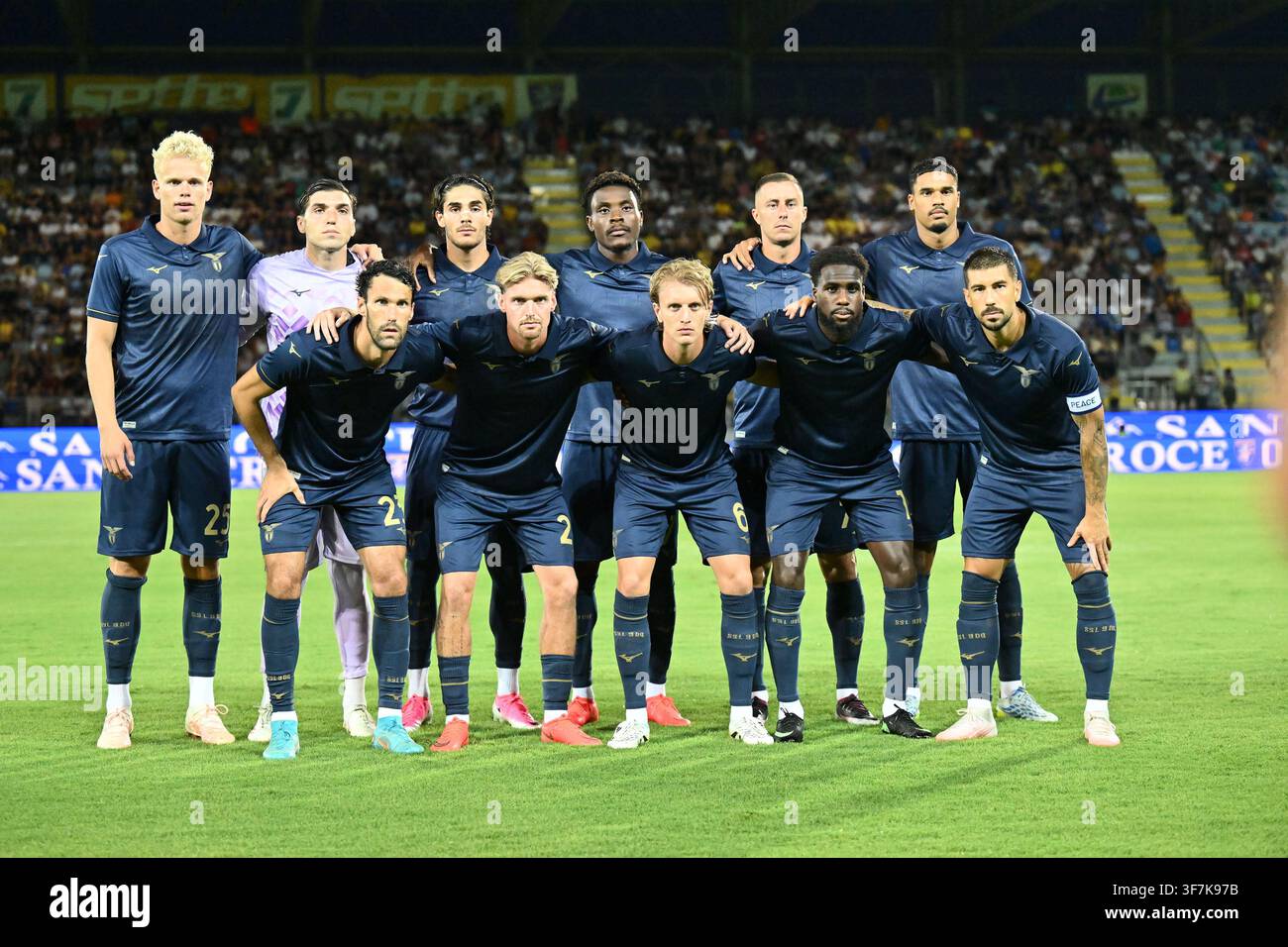 IPA87364204 - The S.S. Lazio team during the friendly soccer match