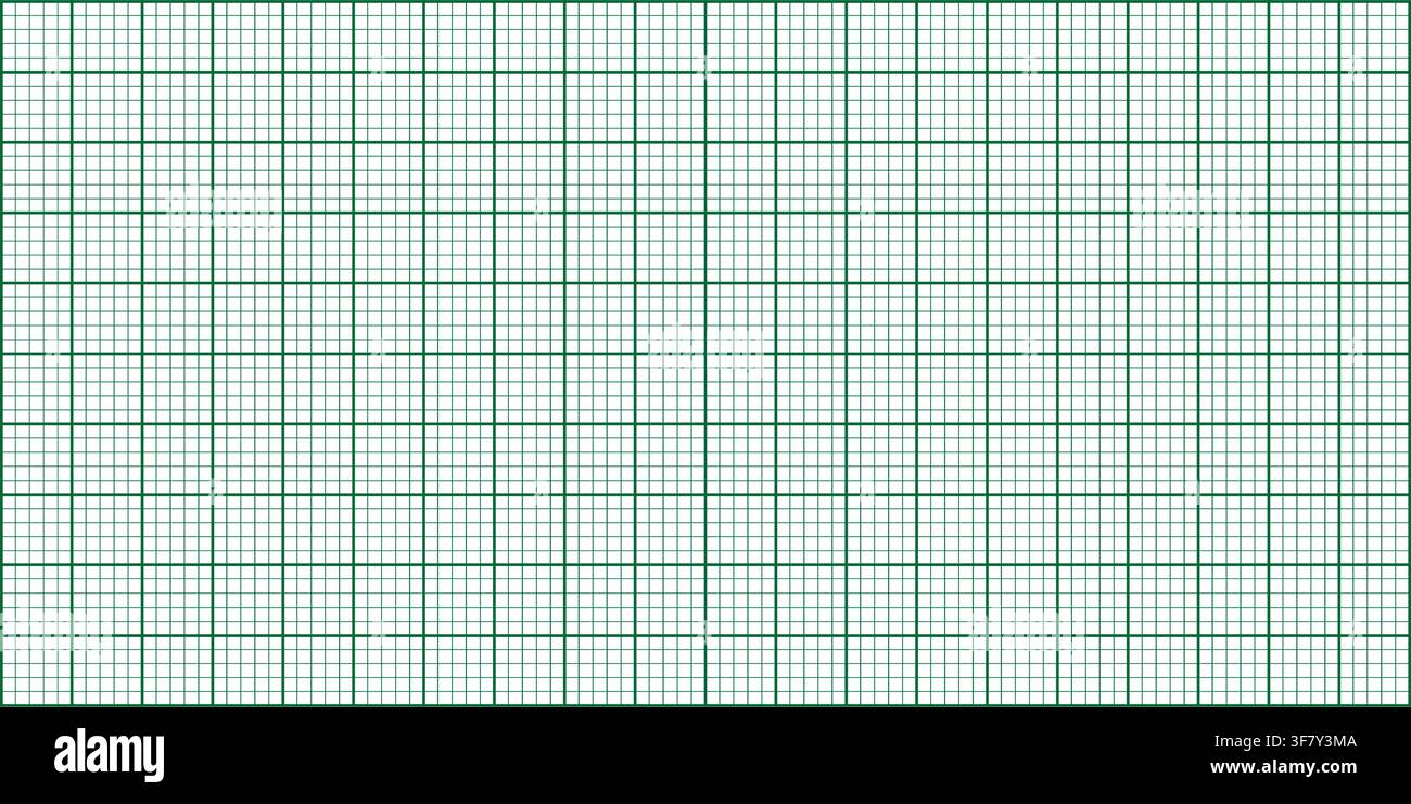 Seamless blueprint grid pattern, mathematical square coordinate paper texture . Stock Vector