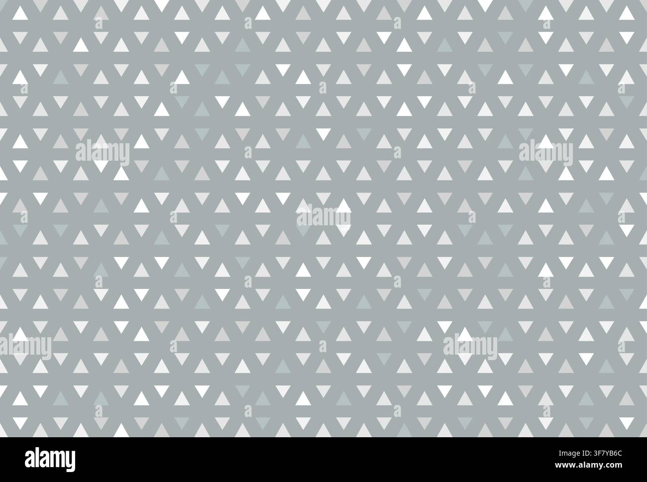 Abstract Seamless Grey Geometric Triangle Pattern Background Stock Vector