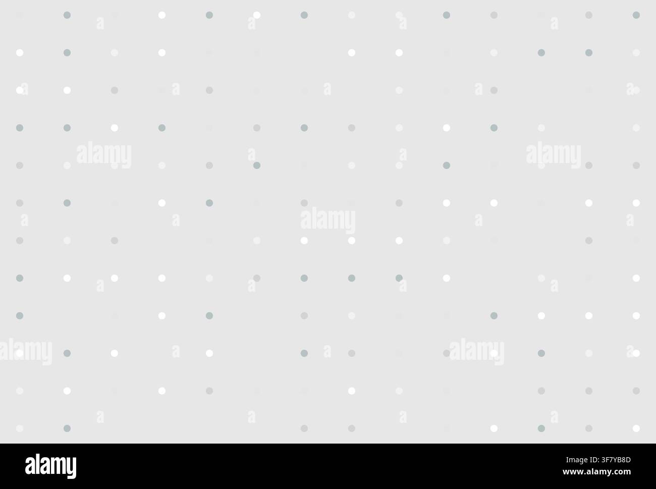 Abstract Seamless Grey Tech Dot Grid Pattern Background Stock Vector