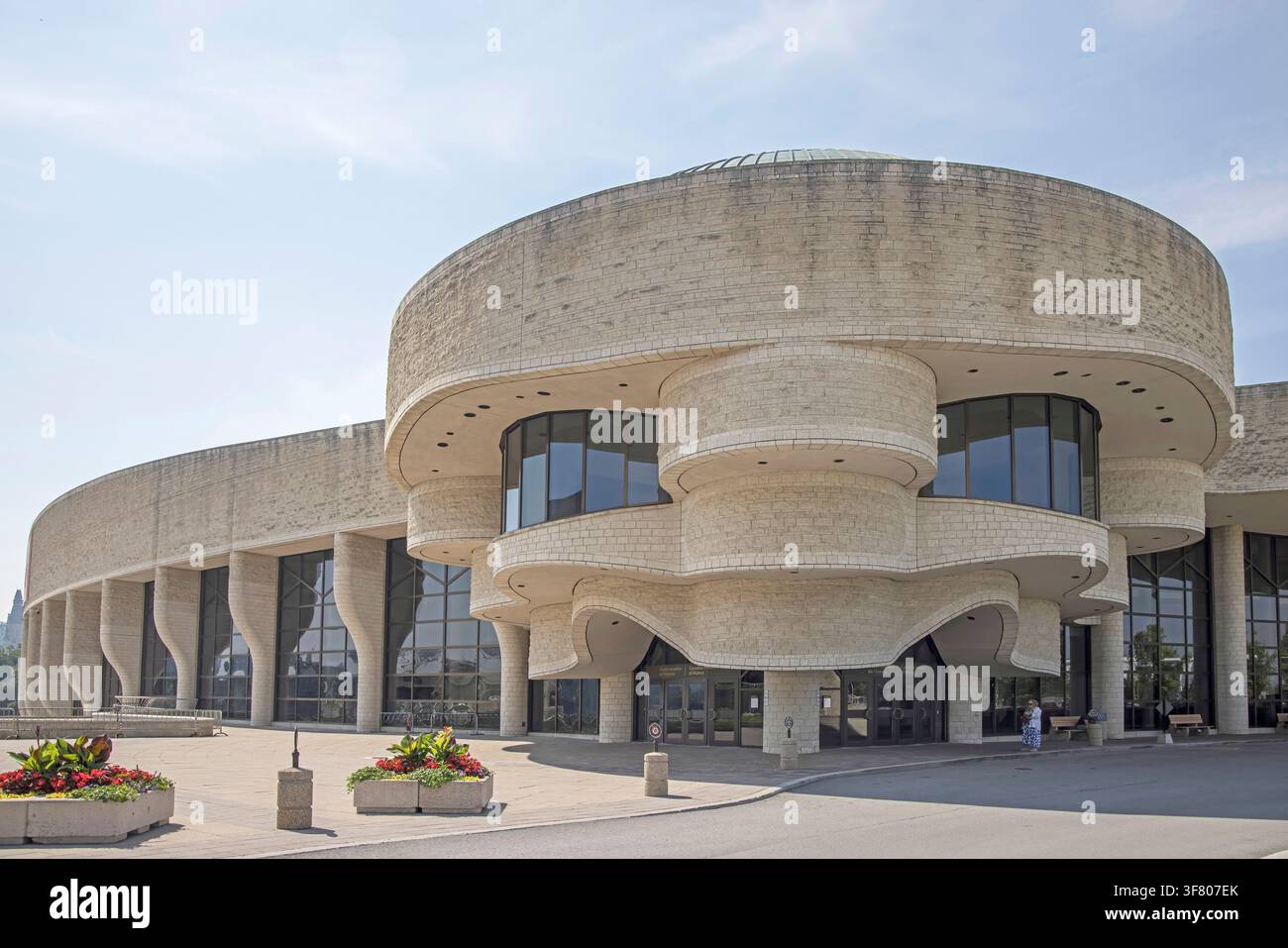 the canadian museum of history in ottawa ontario canada Stock Photo