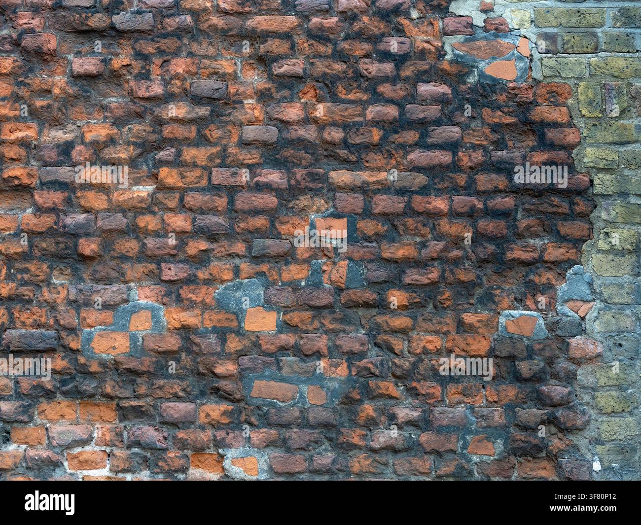 Background texture of old medieval stone wall Stock Photo