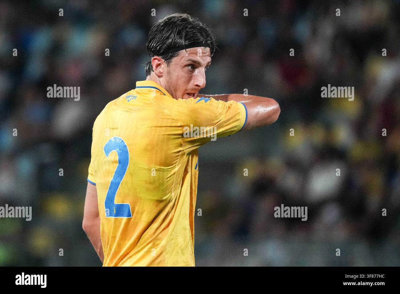 Giorgio Cittadini of Frosinone Calcio during the Serie A 2026/2027 friendly football match between Frosinone Calcio and SS Lazio at Benito Stirpe in Frosinone (Italy), August 9, 2026. Stock Photo