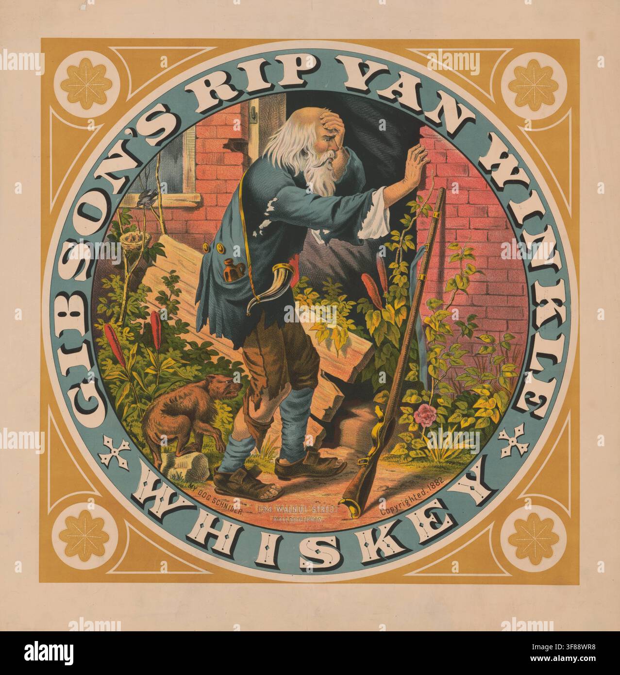 Rip van winkle illustration hi-res stock photography and images