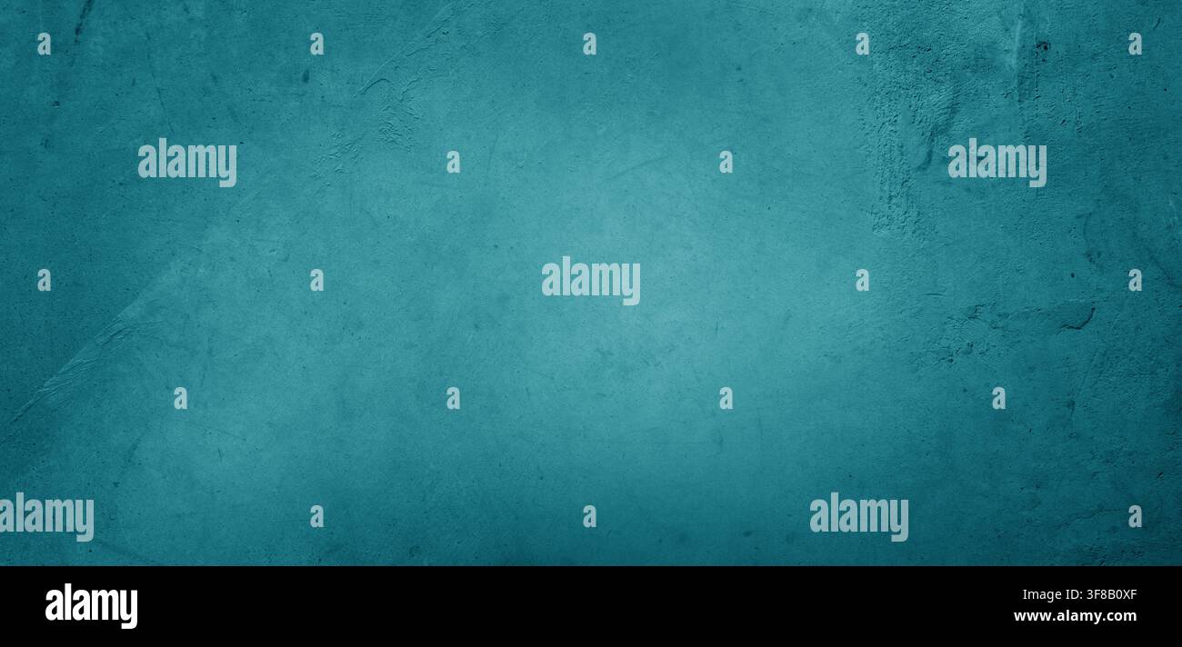 Blue textured concrete wall background Stock Photo
