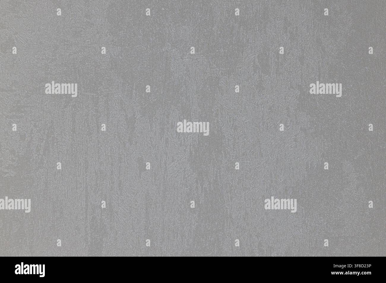 Light grey textured wall surface with a subtle stucco wallpaper pattern. Stock Photo