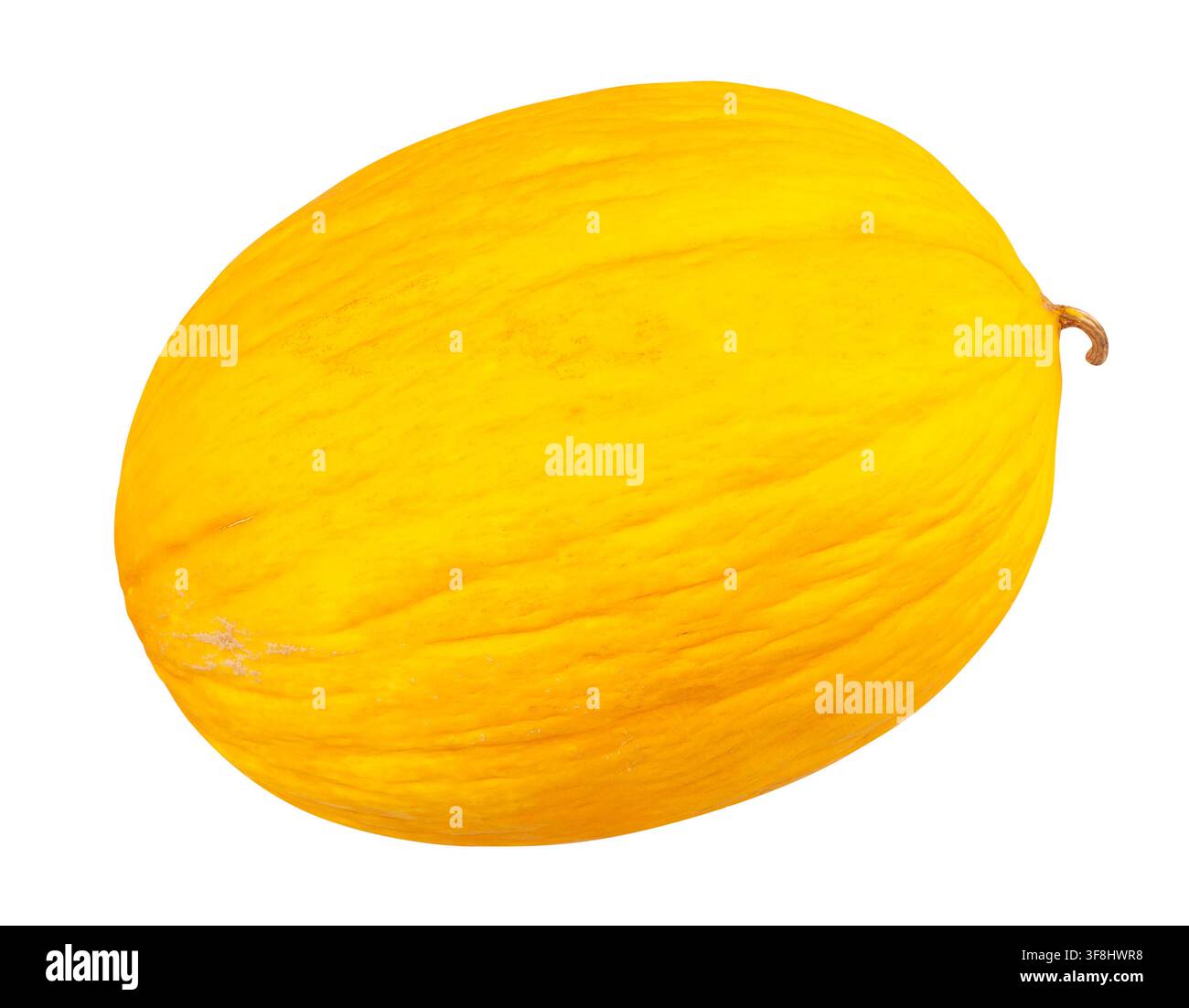 casaba melon path isolated on white Stock Photo
