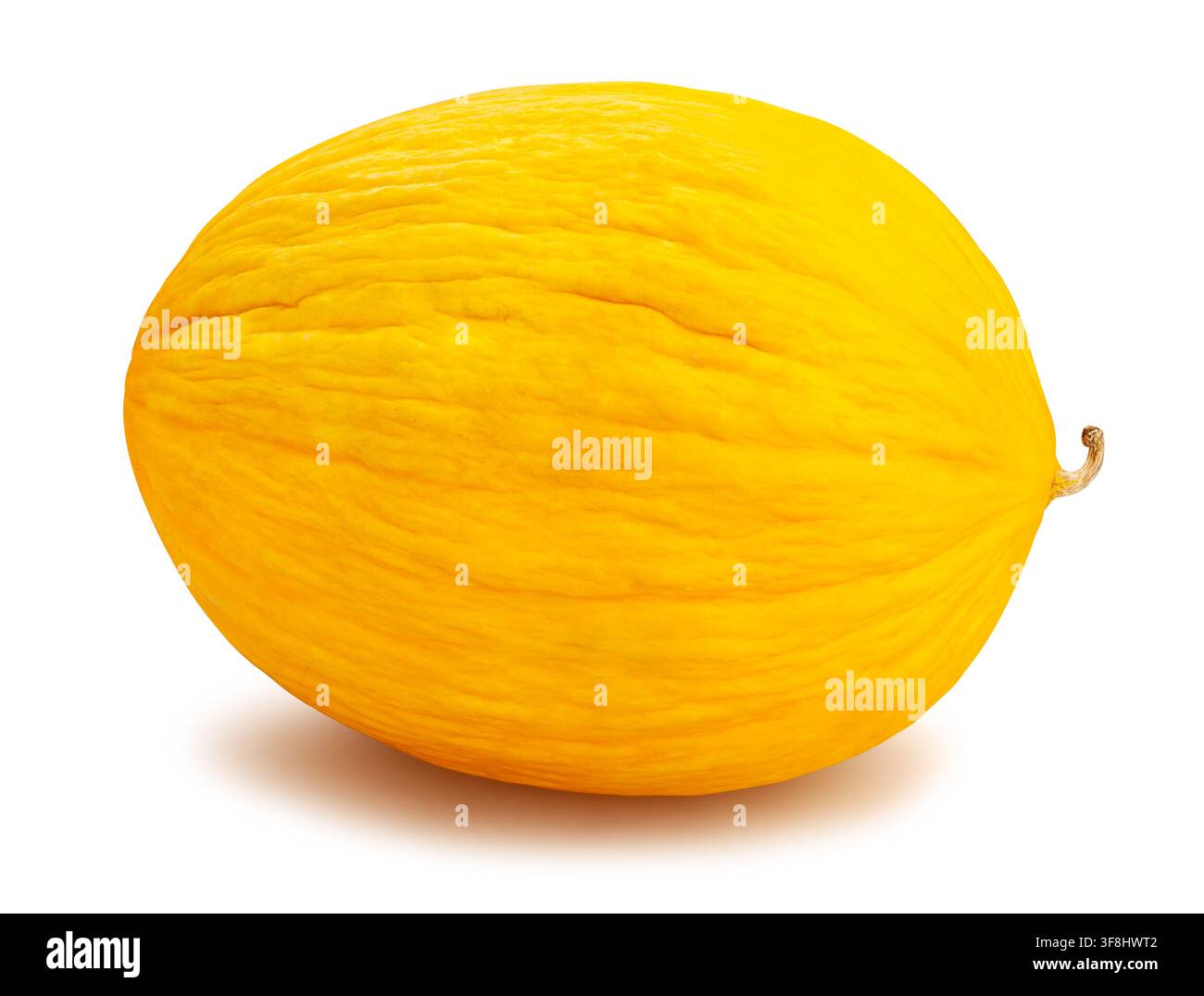 casaba melon path isolated on white Stock Photo