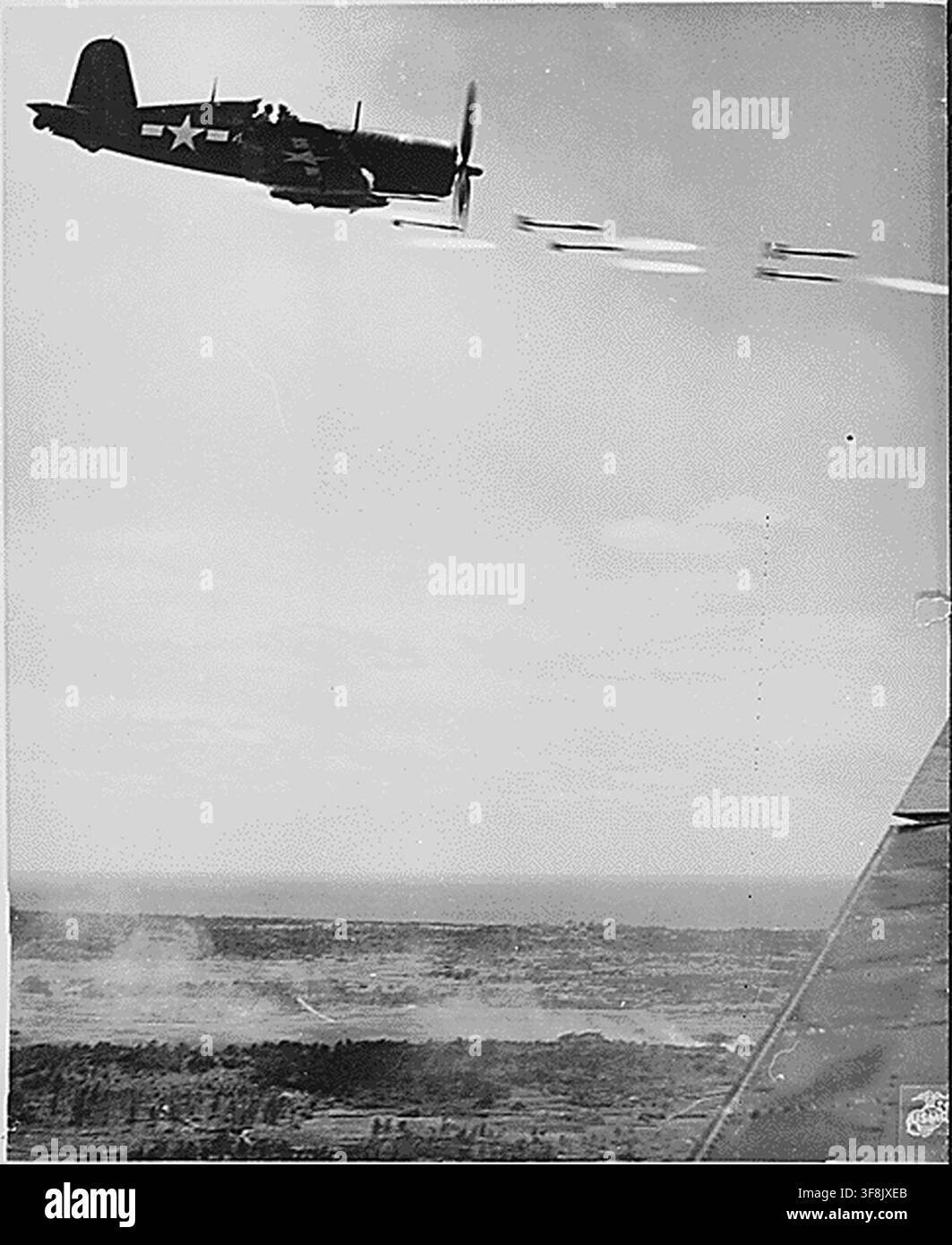 Aircraft at okinawa Black and White Stock Photos & Images - Alamy