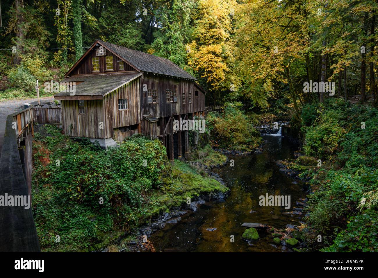 Cedar Creek Grist Mill Stock Photo